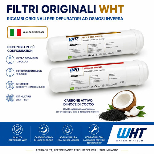 Kit filtri pollici - filtri, 12
