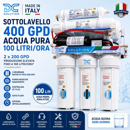 Depuratore acqua sottolavello - depuratore,