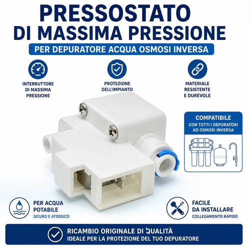 Pressostato massima - pressostato,