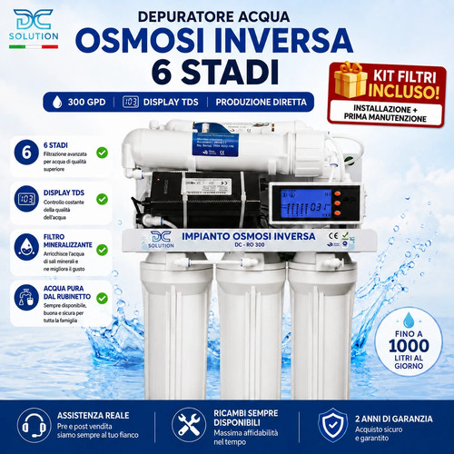Depuratore acqua sotto lavello - acqua,