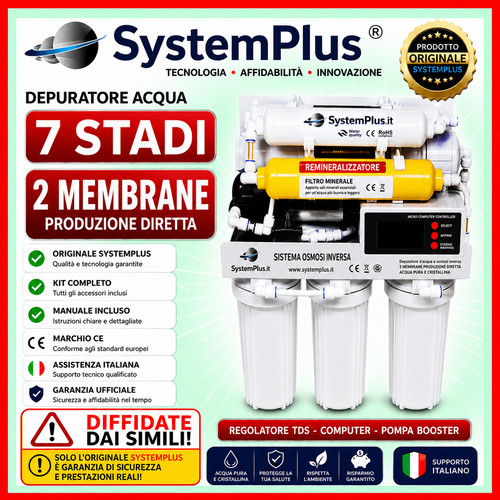 Depuratore acqua per - acqua, impianto