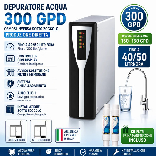 Depuratore acqua domestico - ,